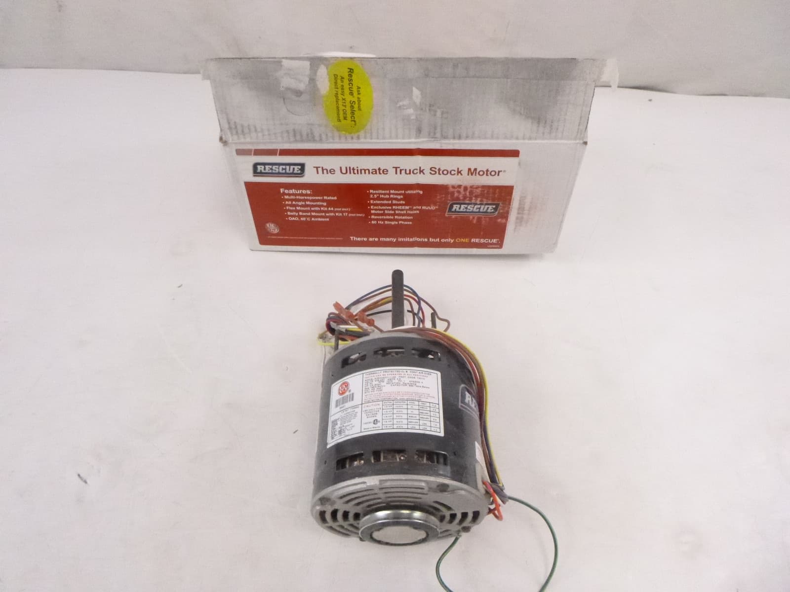 OEMDirect Drive Blower Multi Horsepower Motor 1/2-1/6 HP 208-230V 1075RPM 4 SPDS