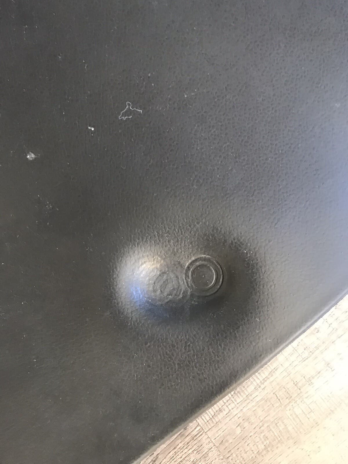 NORDICTRACK 15312 EXERCISE EQUIPMENT FLOOR MAT, 3' x 6' x 4mm, BLACK, Used 5