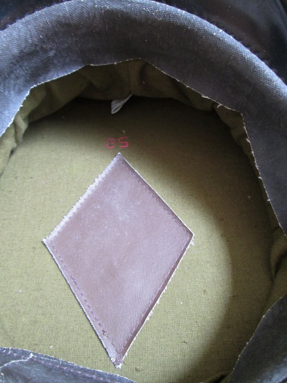 Original 1994 Russian Army Enlisted Man Visor Hat/NEW+1984 Garrison Pins Cap/SU 6