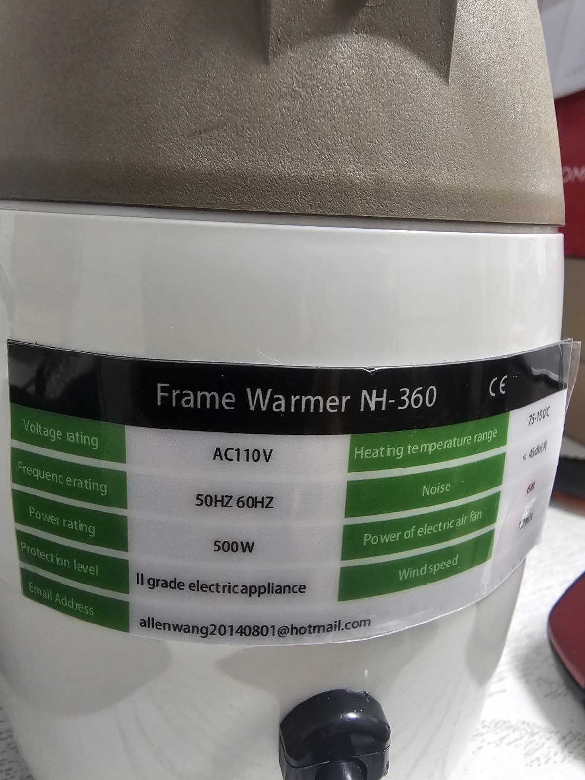 Huanyu Frame Warmer Eyeglass Framing Heater  4