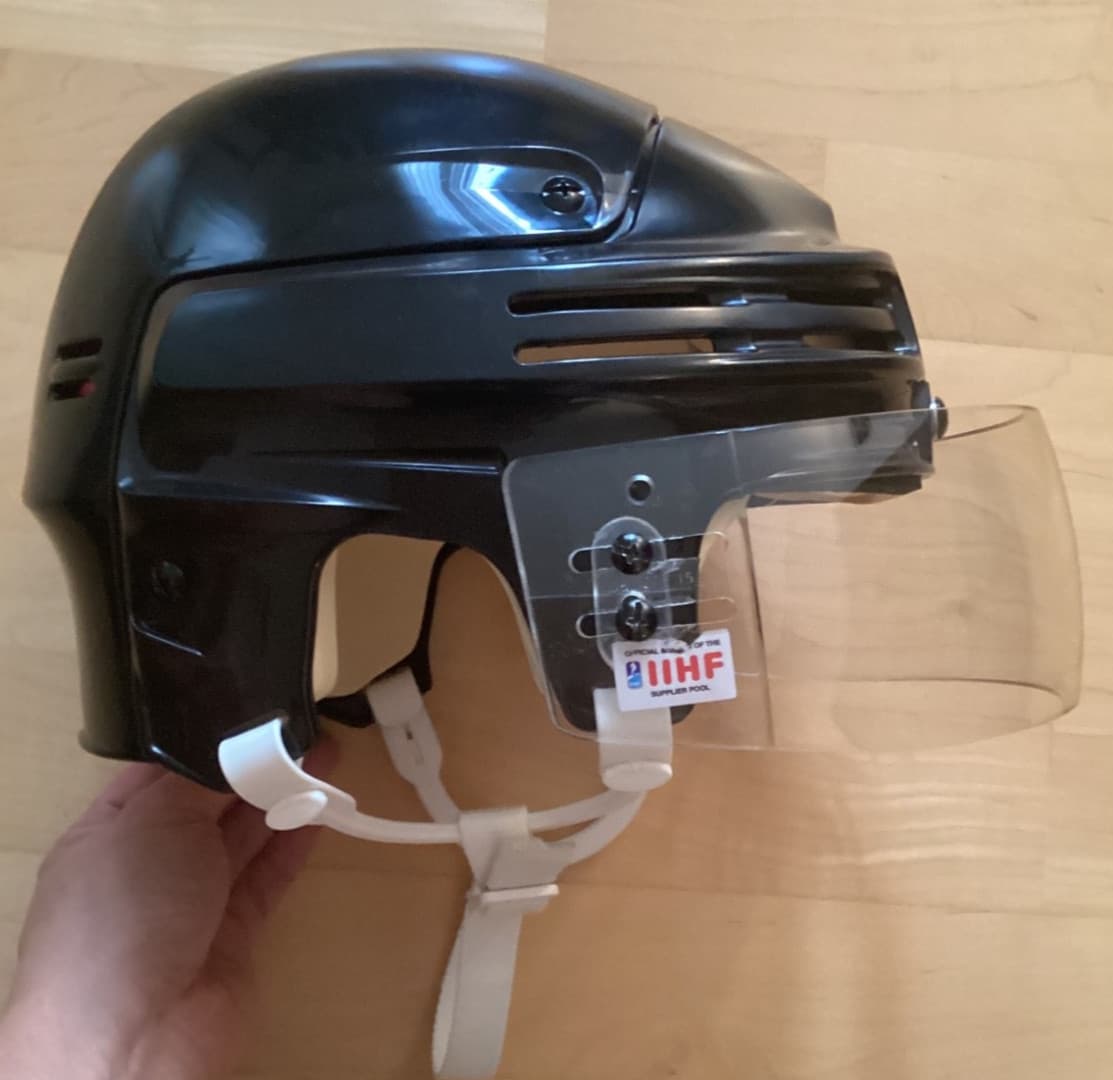 Bauer 4500 Hockey Helmet - Pro-Stock Black/Sz. Adult Sm - Oreo Cage - Helmet Bag 3