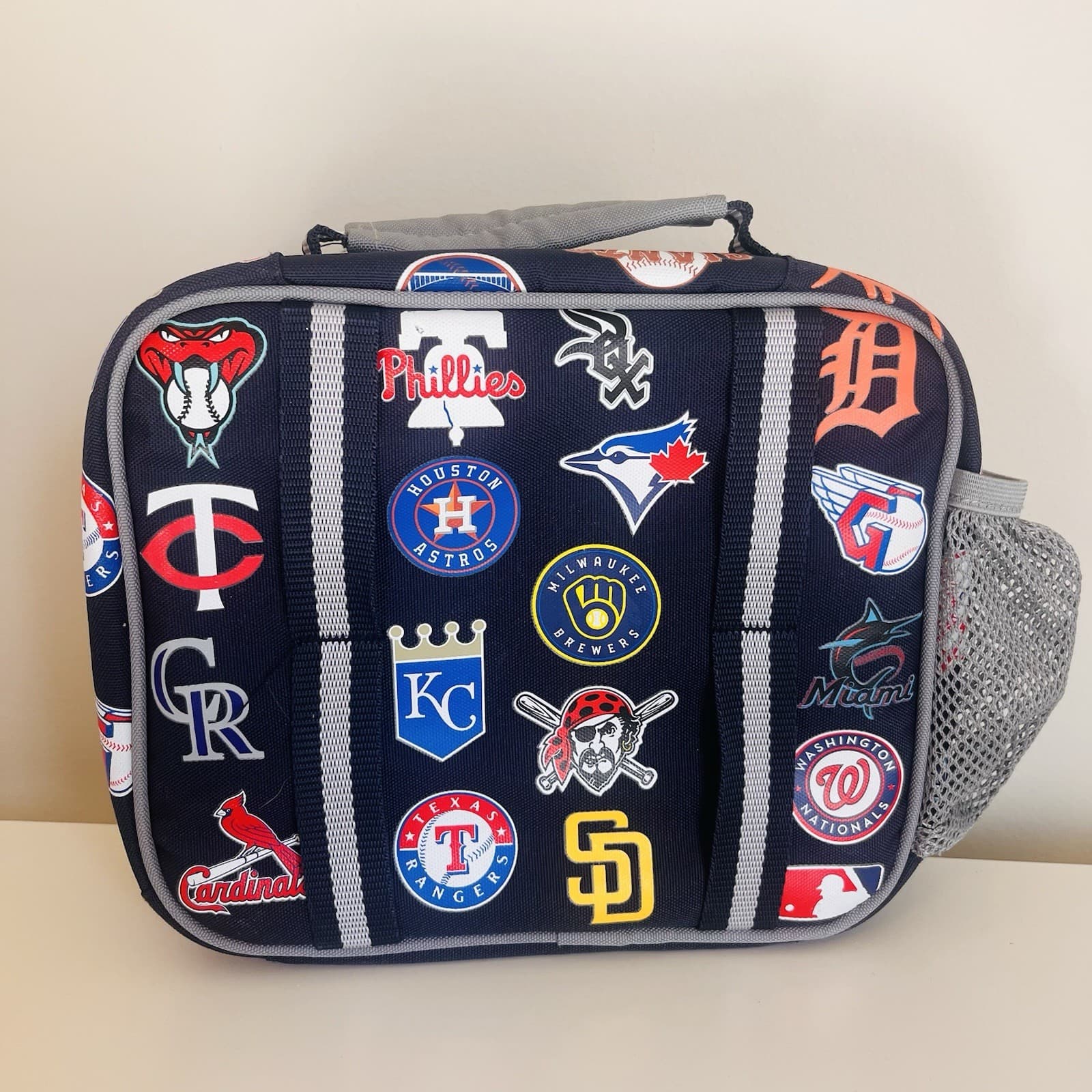 Pottery Barn Kids, MLB Mascot Logo Major League Baseball, Cold Pack Lunch Box 2