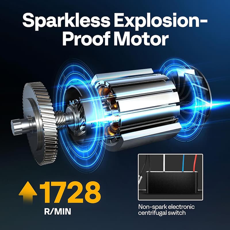 4.5CFM 1/3HP Air Vacuum Pump AC Manifold Gauge Set R32 R1234yf R134a R22 R410a 3