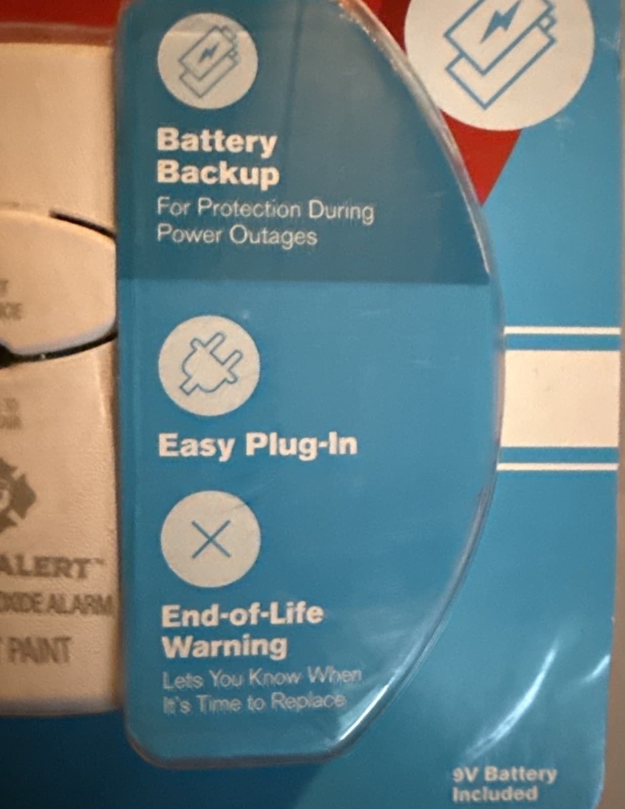 2- First Alert Carbon Monoxide Alarms, Easy Plug-In Battery B/U (1039734) 2