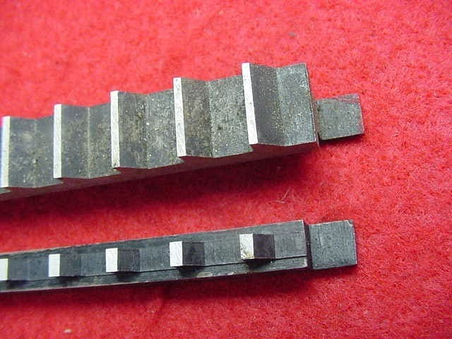 Keyway Broaches- Lot of 2- .1/8" & 7/16"- 6" Length - New !! 5