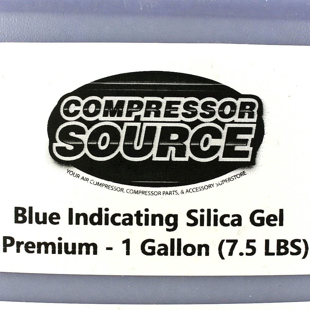1 Gallon 7.5 lbs of Desiccant Beads For Desiccant Air Dryers Silica Gel Blue 5