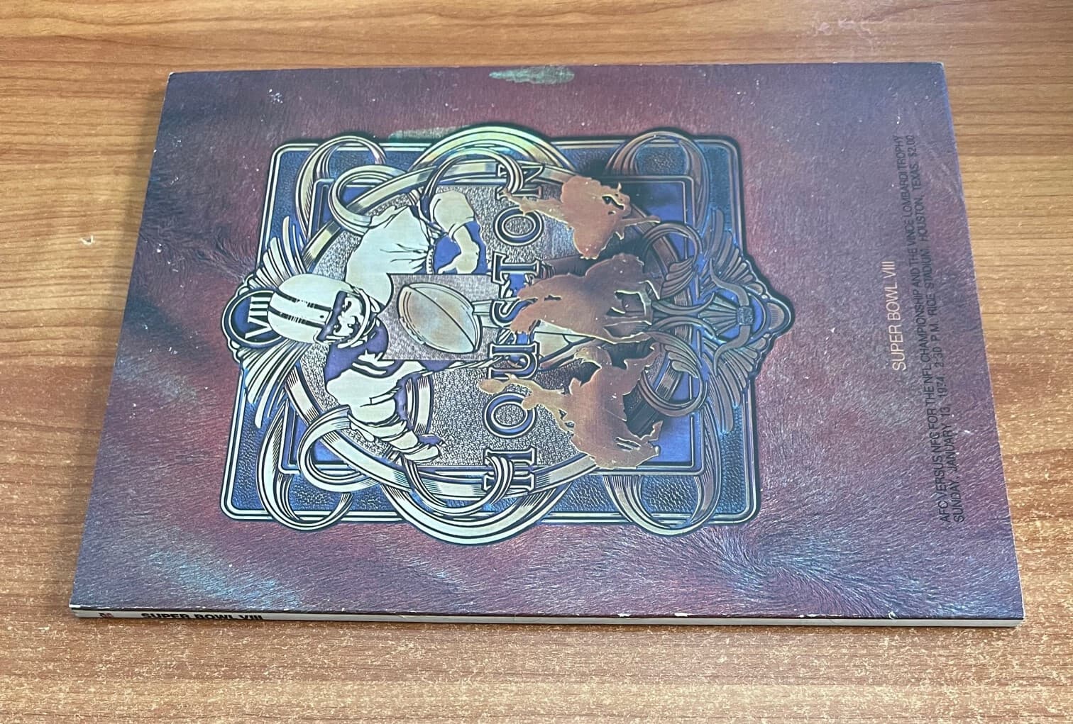 vintage 1973-1974 NFL SUPER BOWL VIII PROGRAM MINNESOTA VIKINGS v MIAMI DOLPHINS 5