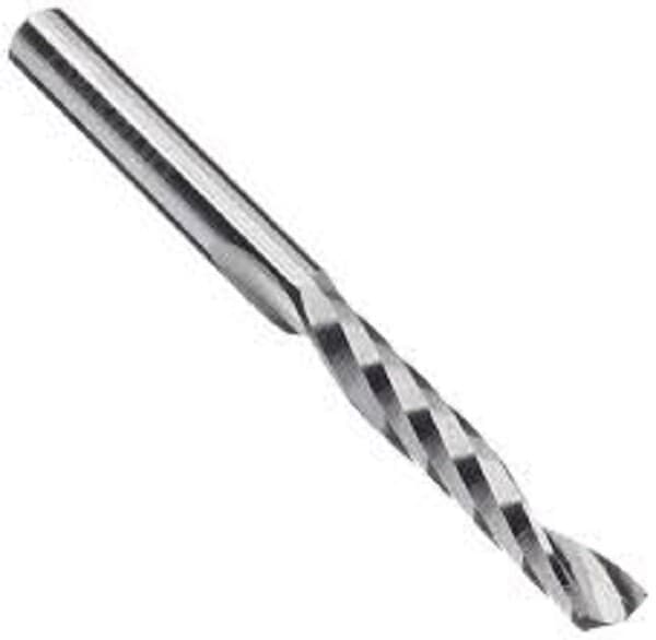 1/4" (.250") CARBIDE SINGLE O FLUTE RAZOR SHARP ROUTER END MILL ONSRUD 65-025 4