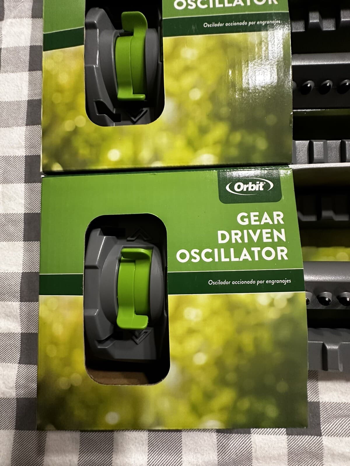 NIB Lot Of 3 Orbit 3800 SQ. FT. Gear Driven Straight Bar Oscillator Sprinklers 2