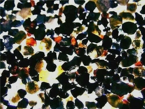 Sapphire crystal untreated mixed grade mine rough 1/4 pound 50+ pieces 4