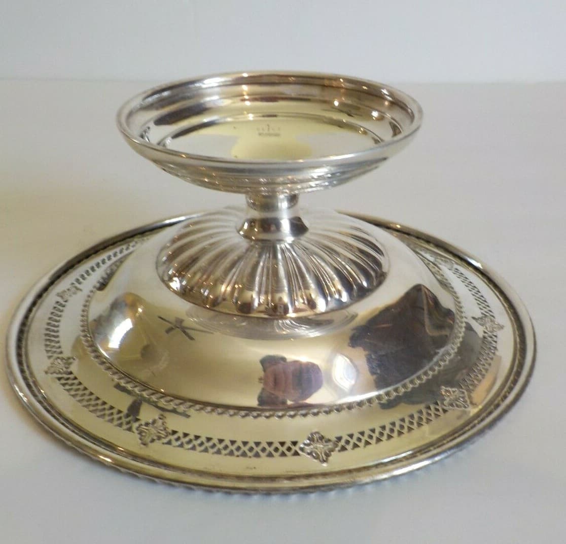 Birks Canadian Sterling Silver Reticulated 7.5" Compote, 218 grams 5