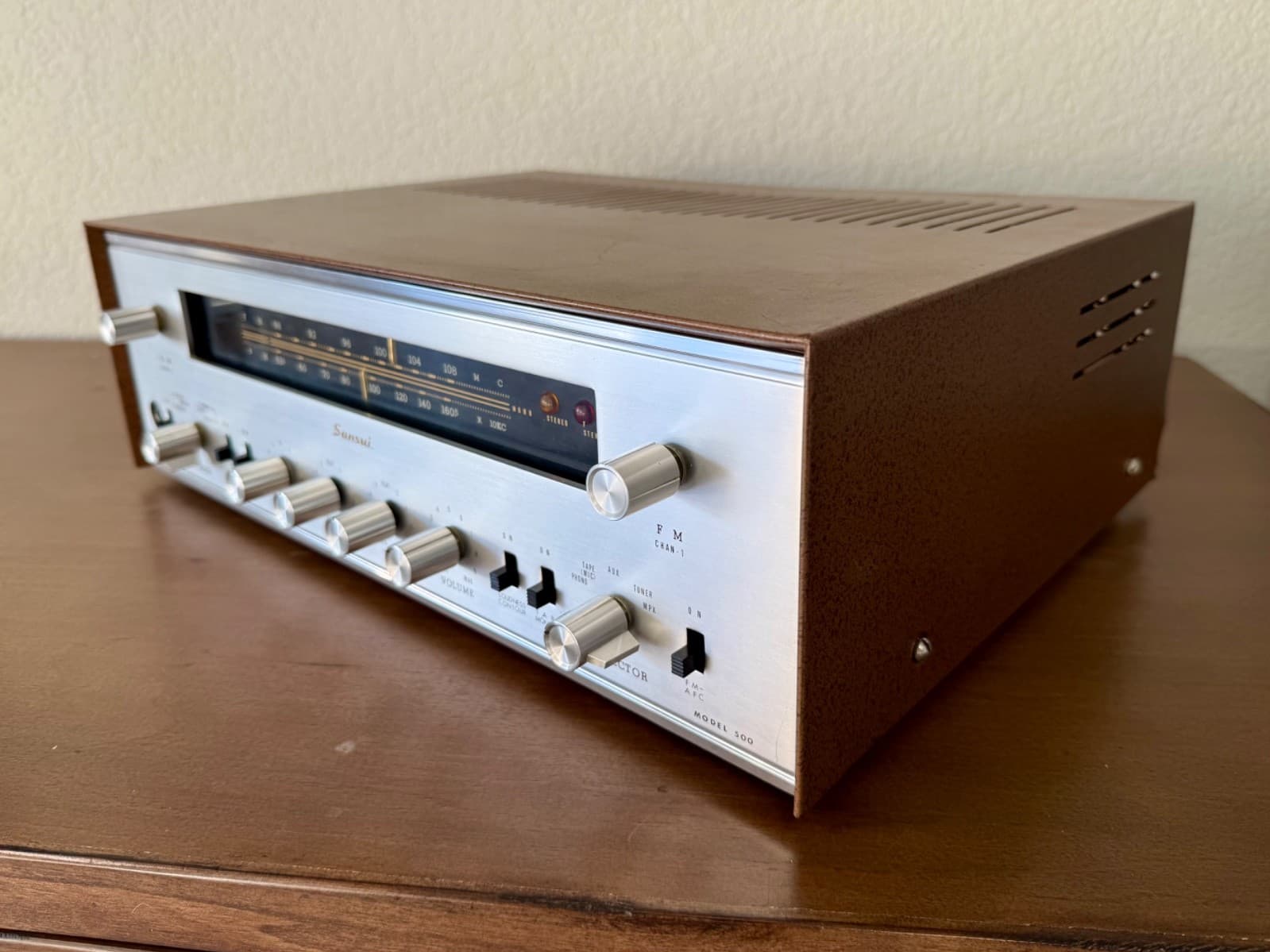 Sansui 500 Tube Receiver N Mint / Mostly Restored 5