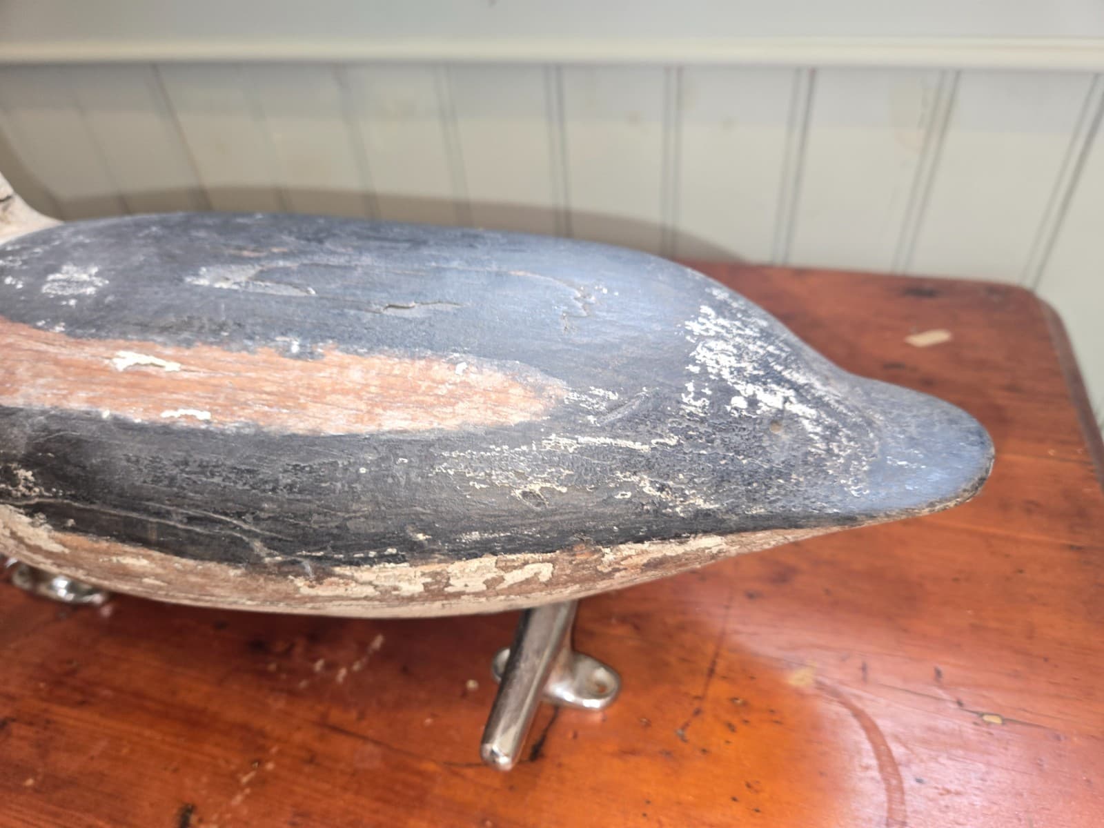 Vintage 1920's Golden Eye Drake -Doug Jester- Chincoteague VA. working Decoy 6