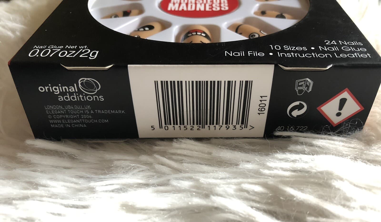 HOUSE OF HOLLAND Monsieur Madness press-on NAILS Elegant Touch FRENCH FANCIES 4