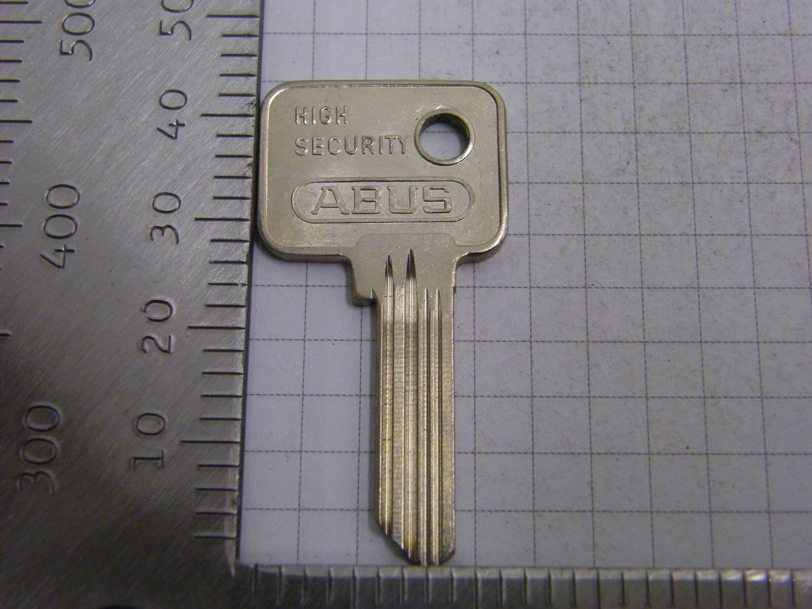 ABUS Key Blank For 86/40 High Security Lock Hangschloß Padlock 3