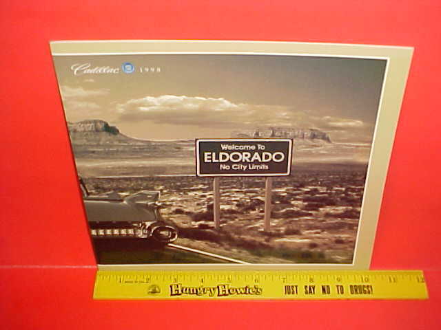 1998 CADILLAC ELDORADO TC TOURING COUPE BROCHURE CATALOG PAINT CHIPS LOT OF 3 2