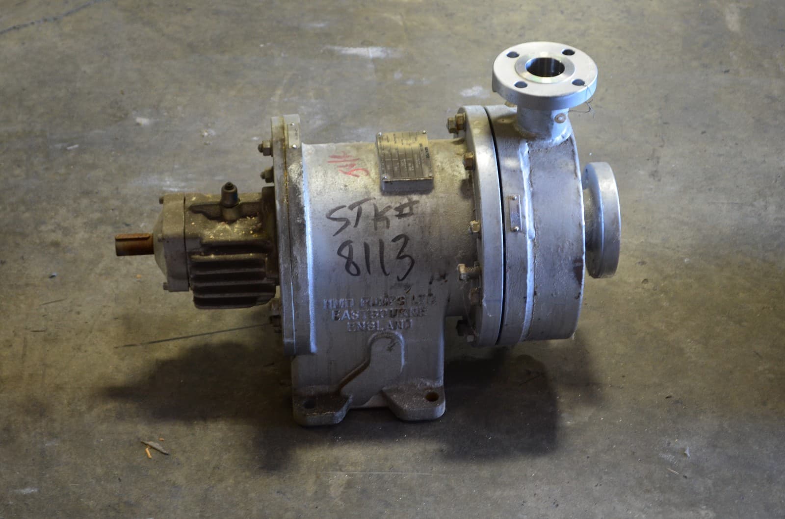 Kontro Magnetic Drive Pump Model H Stainless Steel SS, 2" x 2", 3600 RPM, 65 GPM 4