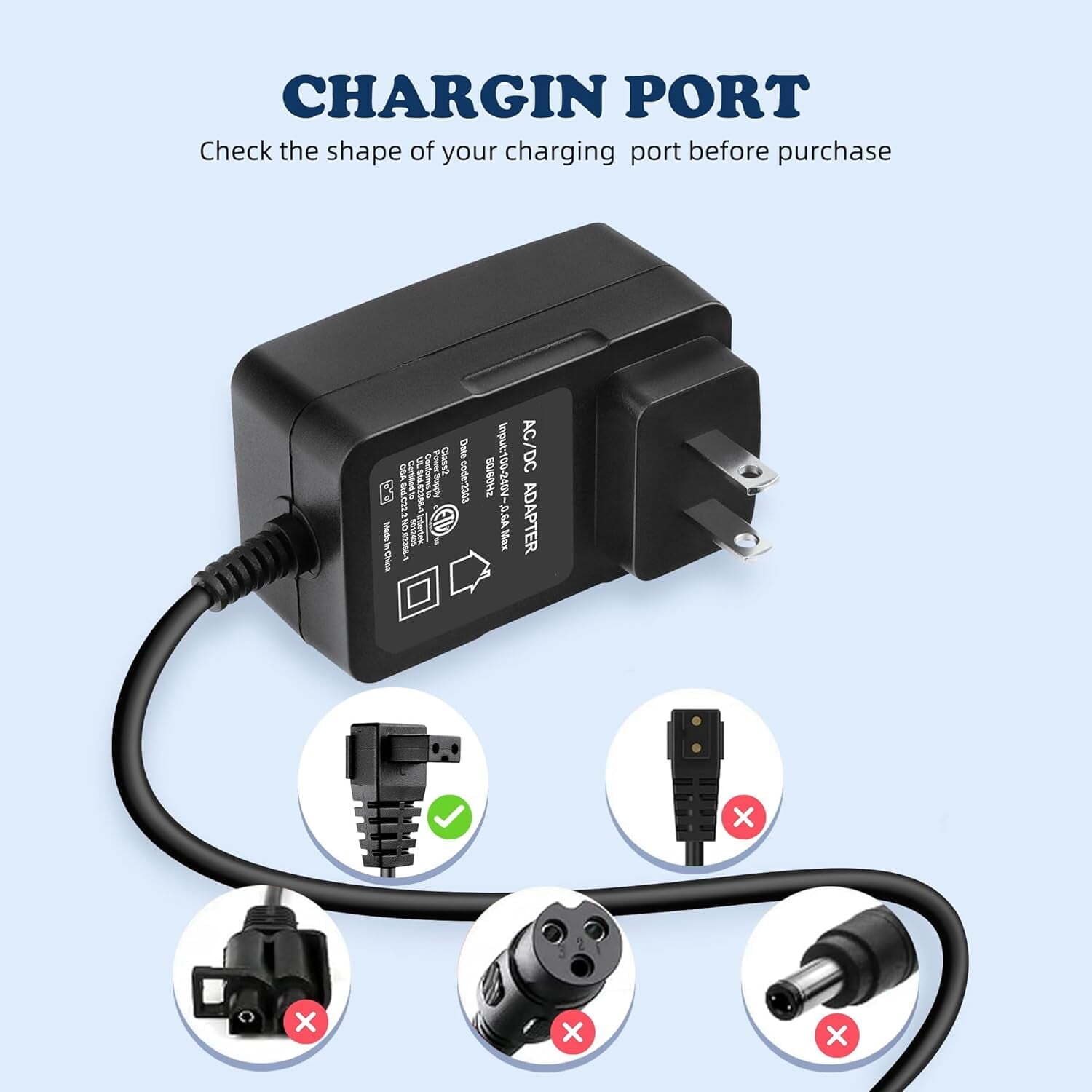 Charger for Aiper Seagull 600 800 Cordless Automatic Robotic Pool Vacuum Cleaner 3