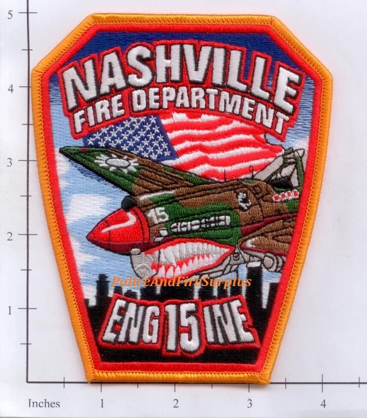 Tennessee - Nashville Engine 15 TN Fire Dept Patch