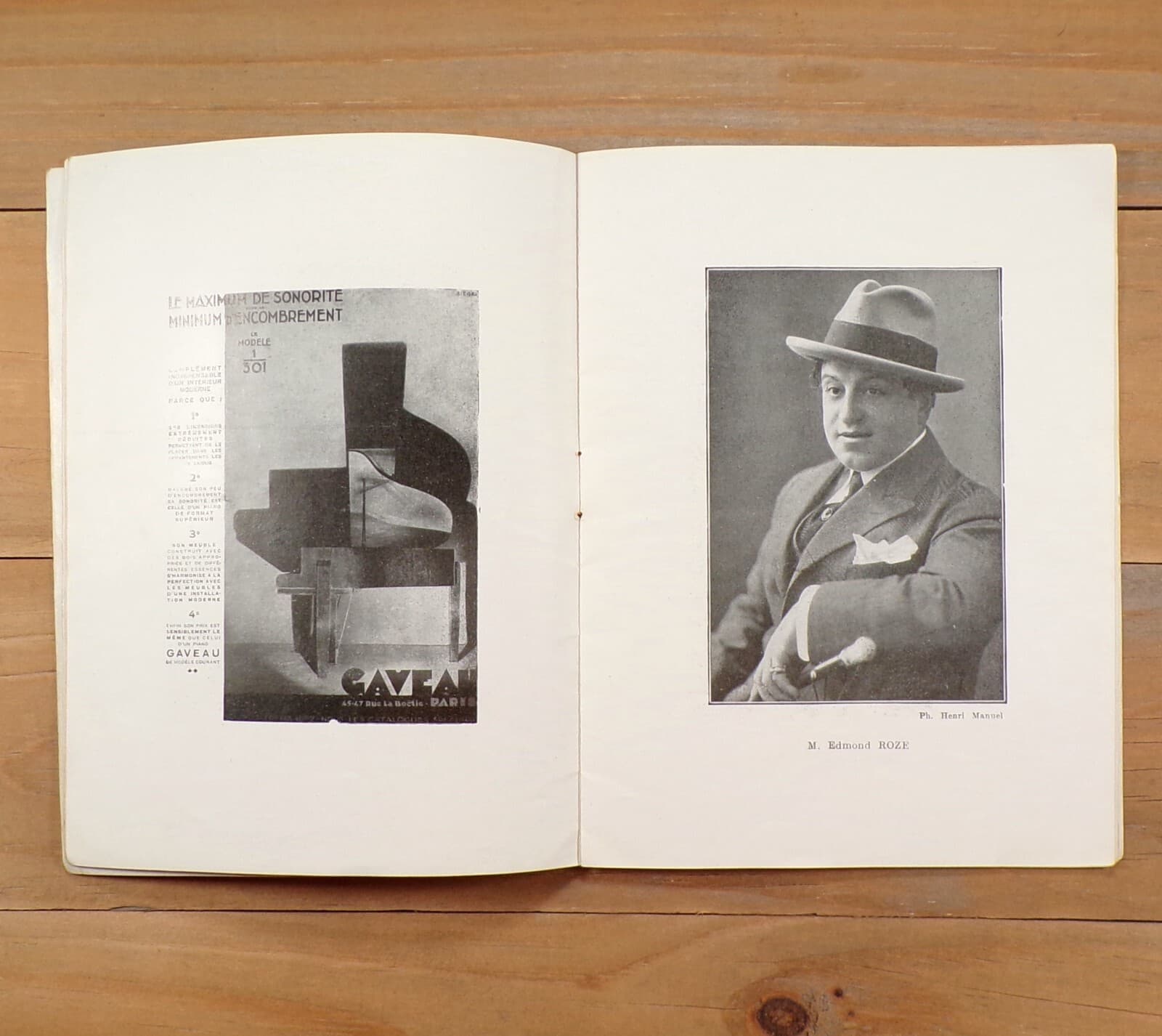 1930's French Theatre Program ~ Deco Ads ~ VLADIMIR BARJANSKY Art 6