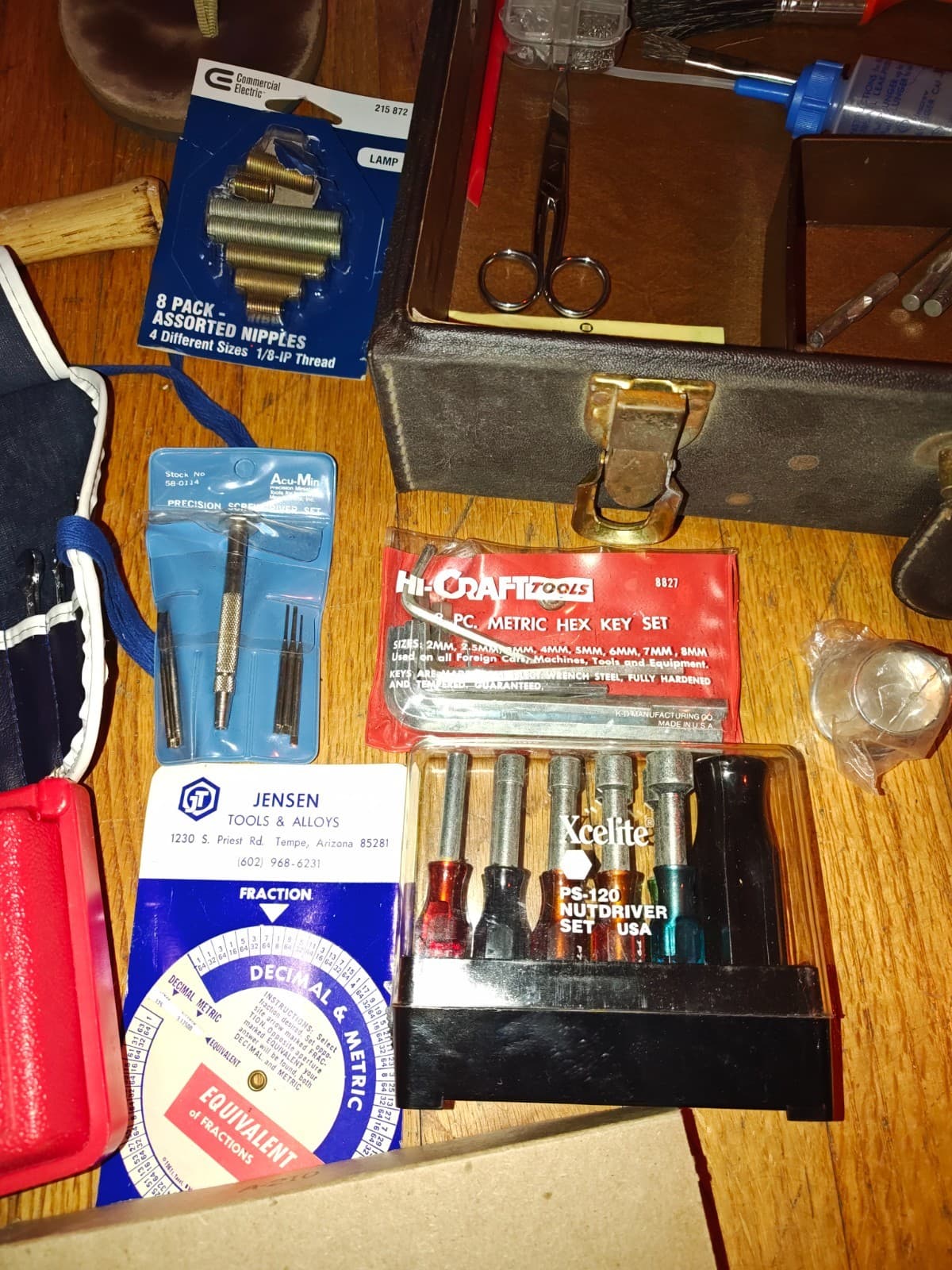 Vintage 1980 Jensen Tools & Alloys JTK-17MM Field Engineer Tool Kit w/ Case, Too 5