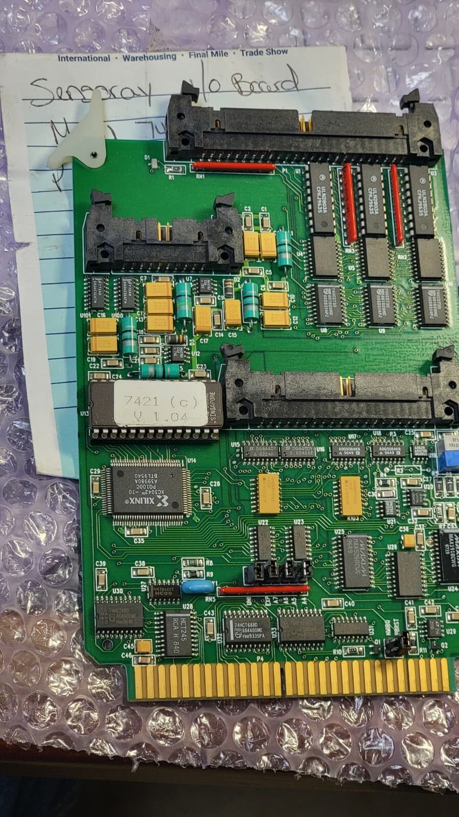 Sensoray #0400091 REV D Model 7421 Analog / Digital Multi - I/O NOS FREE SHIP 3