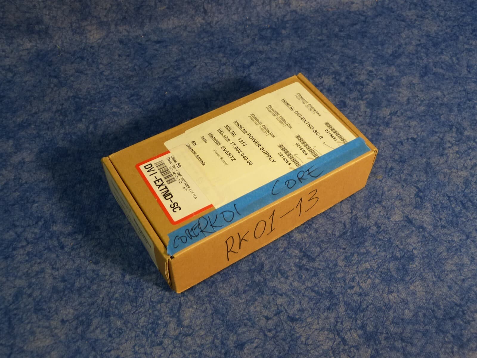 Evertz DVI-EXTND-SC Single Fiber DVI Extension Package G70