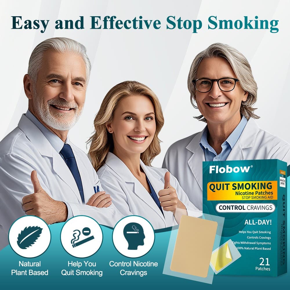 Quit Smoking Nicotine Patches, 21 Patches, 21mg Step 1 Stop Smoking Aids Patches 4