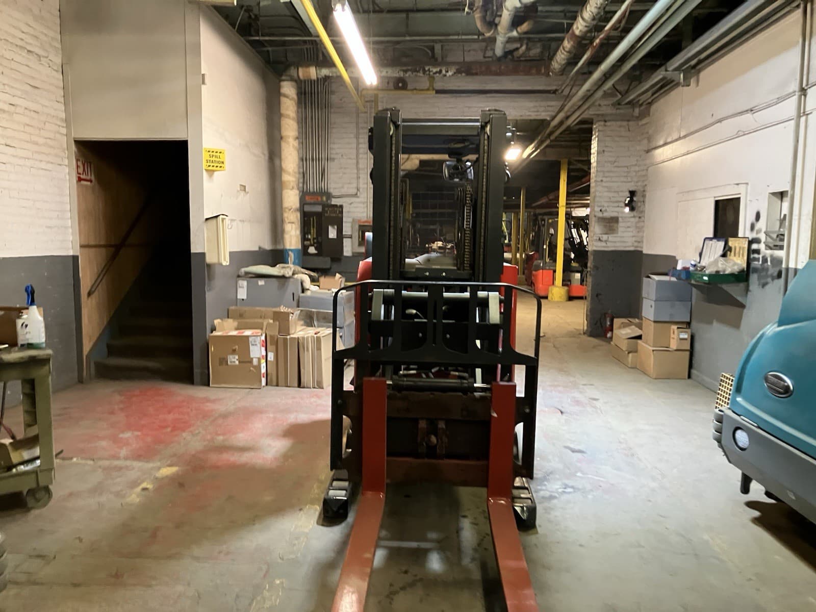 2019 Raymond Deep Reach 3000 LB Electric Forklift 5351 Hours 4