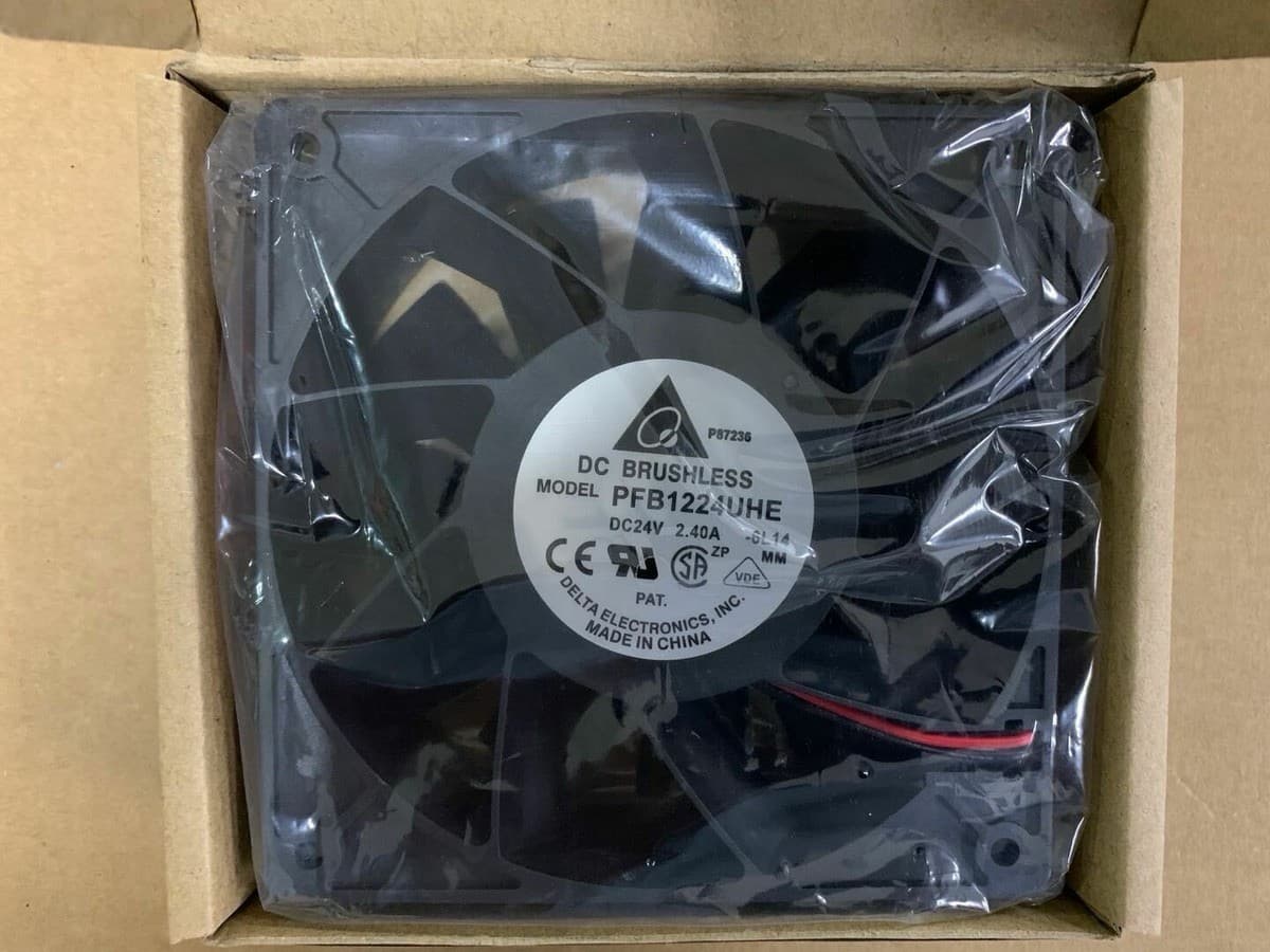 Delta PFB1224UHE Inverter Cooling Fan DC 24V 2.40A 120X120X38MM PN-541446  2