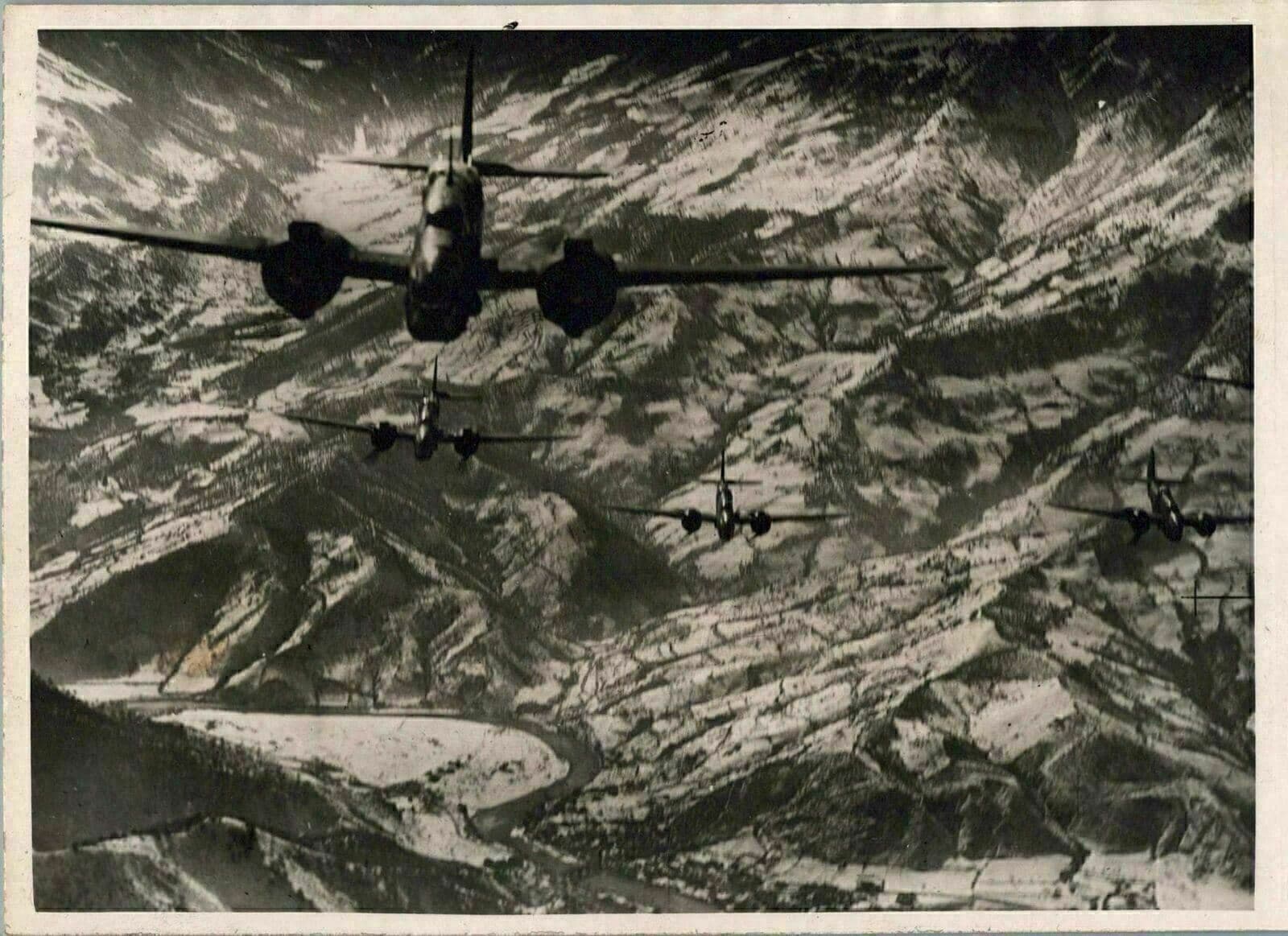 MARTIN 187 BALTIMORE ITALIAN AIR FORCE YUGOSLAVIA ORIGINAL WW2 1945 PRESS PHOTO