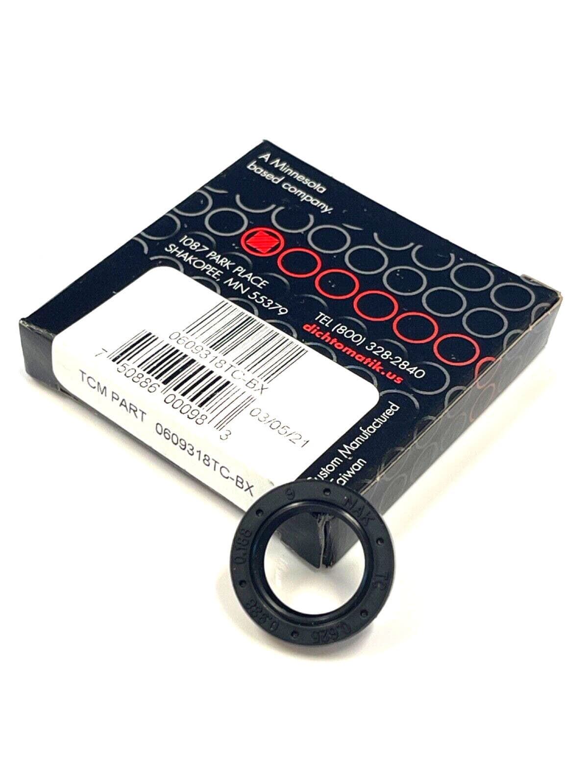 Dichtomatik TCM 0609318TC-BX  Carbon Steel Oil Seal, TC Type  75019465 5