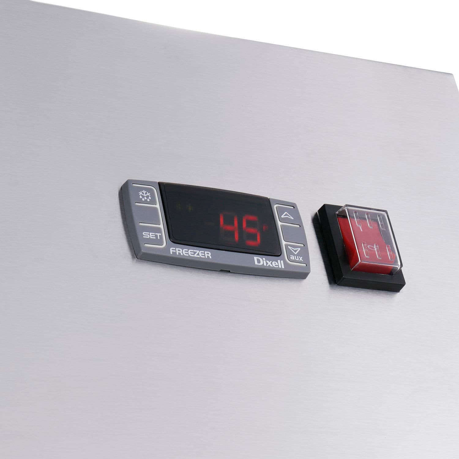 Nexel Reach In Split Door Freezer 2 Solid Doors 23 Cu. Ft. 4