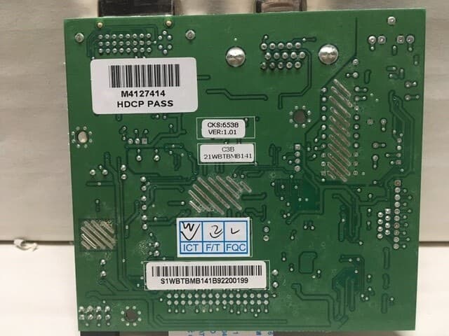 SUN MICROSYSTEMS LCD MONITOR WBZF MAIN BOARD DVI VGA TVI-TSUMU58J S1WBTBMB141 5