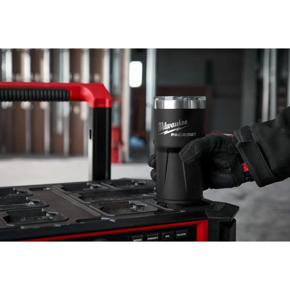 Milwaukee Packout Tumbler Black 20Oz 5