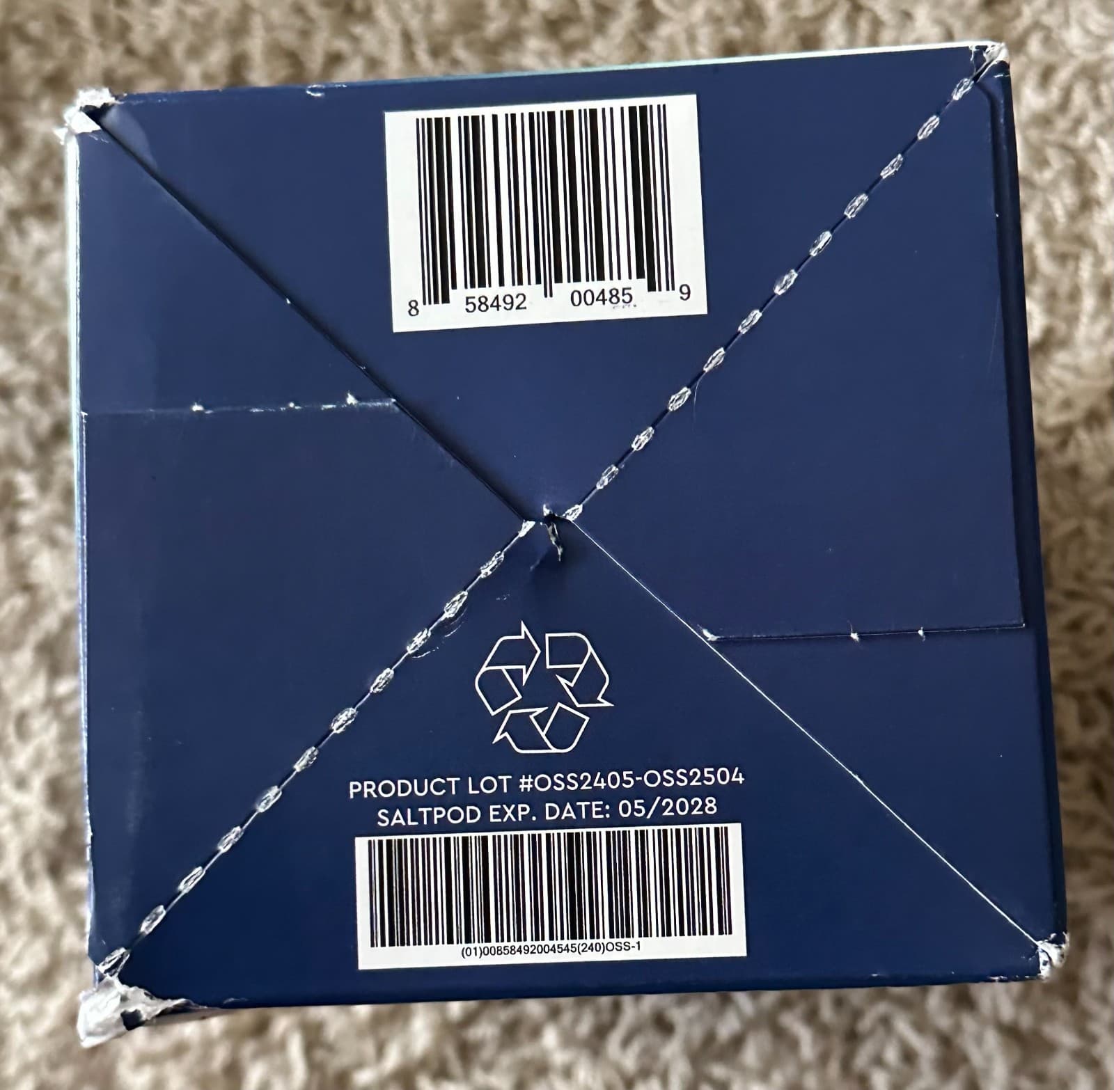 NEW Navage Nasal Care Original 60 Saltpods Exp 5/28 6