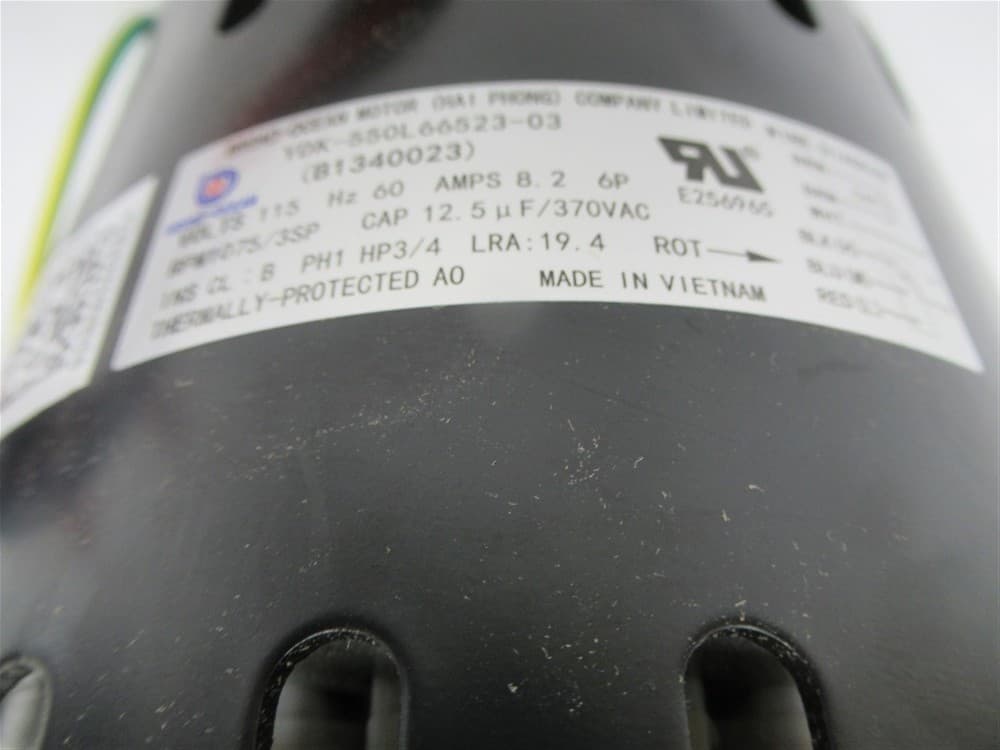 Goodman B1340023, 3/4 HP Blower Motor, 115 Volts, 1 Phase 2