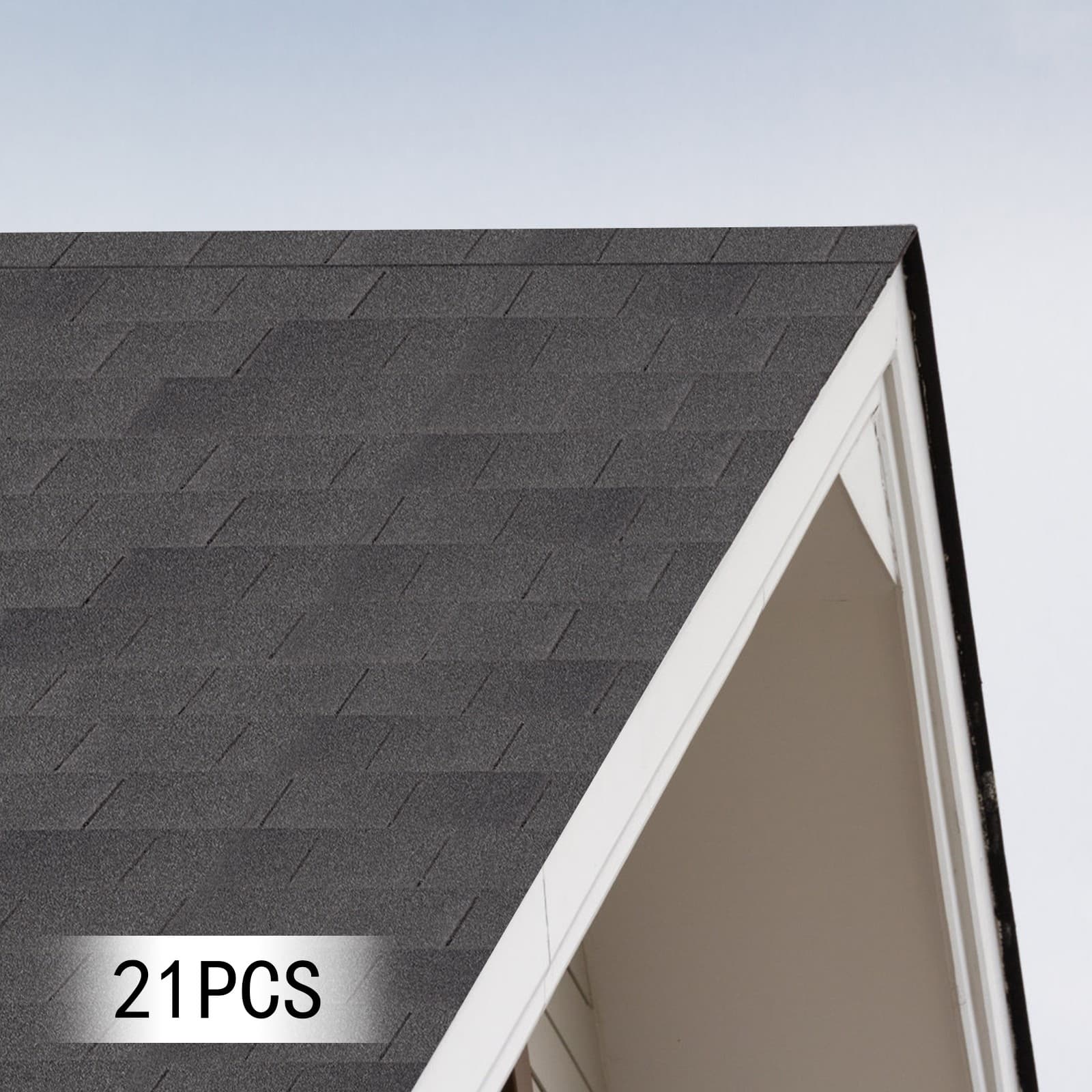 21* Roofing Shingles Grey 100cm Asphalt Roofing Shingles for Modern Building 5