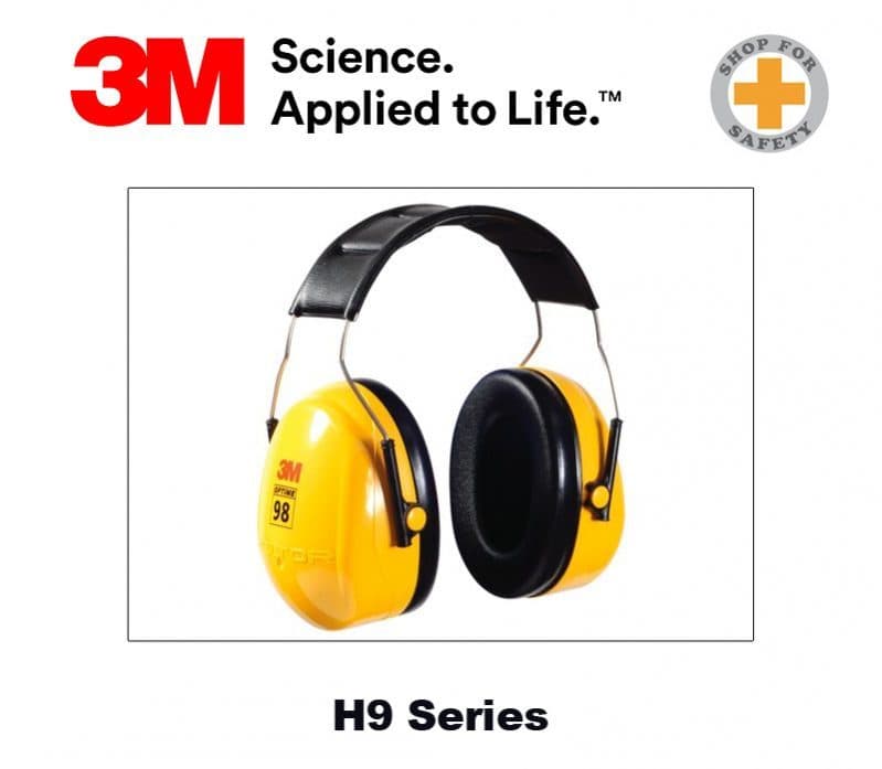 3M H9A Noise Reduction 25dB Gun Range Construction Work Sport Shooting EAR MUFFS 2