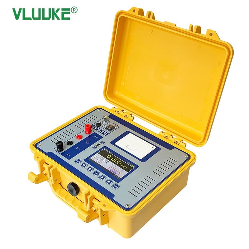 VLUUKE 3 Phase Voltage Transformer Ratio Tester Turns Ratio Group Meter TTR Test 2
