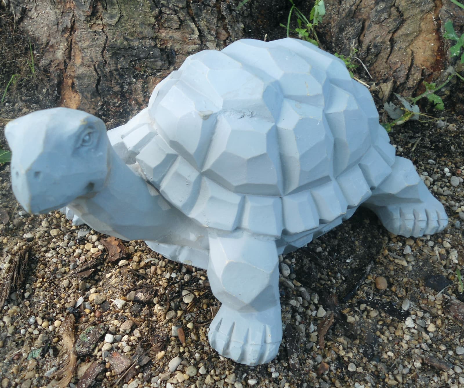 Latex turtle w/ plastic backup realistic turtle mold 11"L x 8" W x 5"H at head