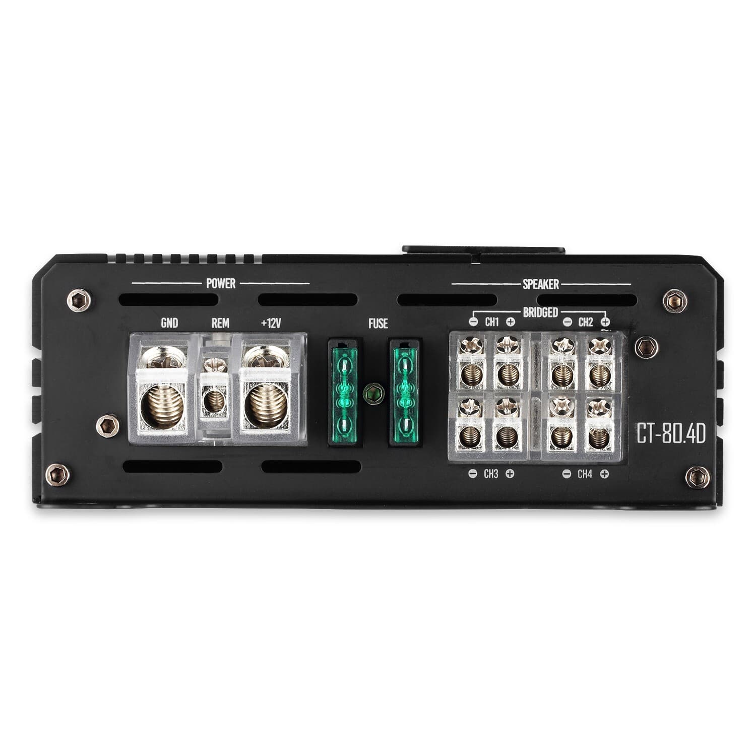 CT Sounds CT-80.4D 480 Watt RMS Full-Range Class D 4 Channel Car Amplifier 5