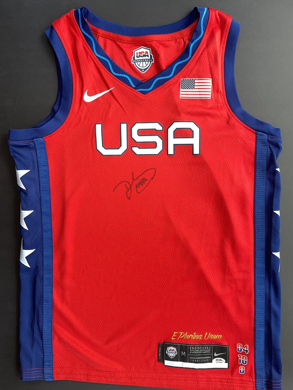 Dawn Staley Signed Autographed Team USA Women’s Basketball Jersey Psa/Dna Coa  2