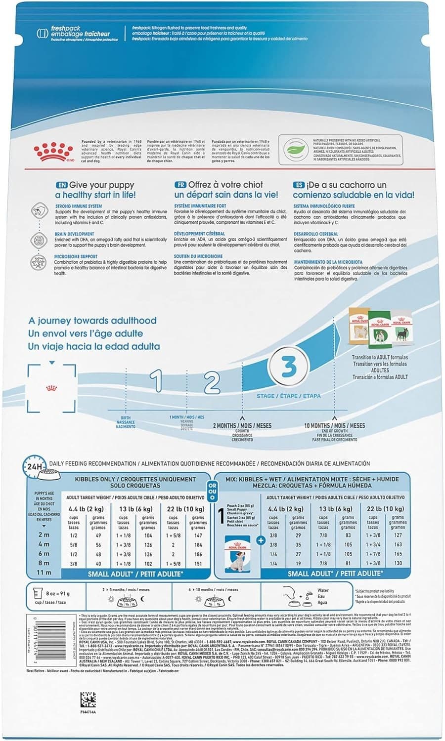 Royal Canin Size Health Nutrition Small Puppy Dry Dog Food, 14 lb, ship from US 5