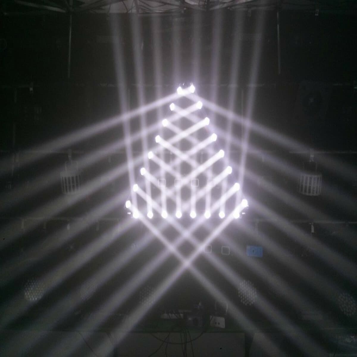 8X12W LED RGBW 8 Eyes Beam Moving Head Stage Bar Light DJ Disco Wash Lighting 6