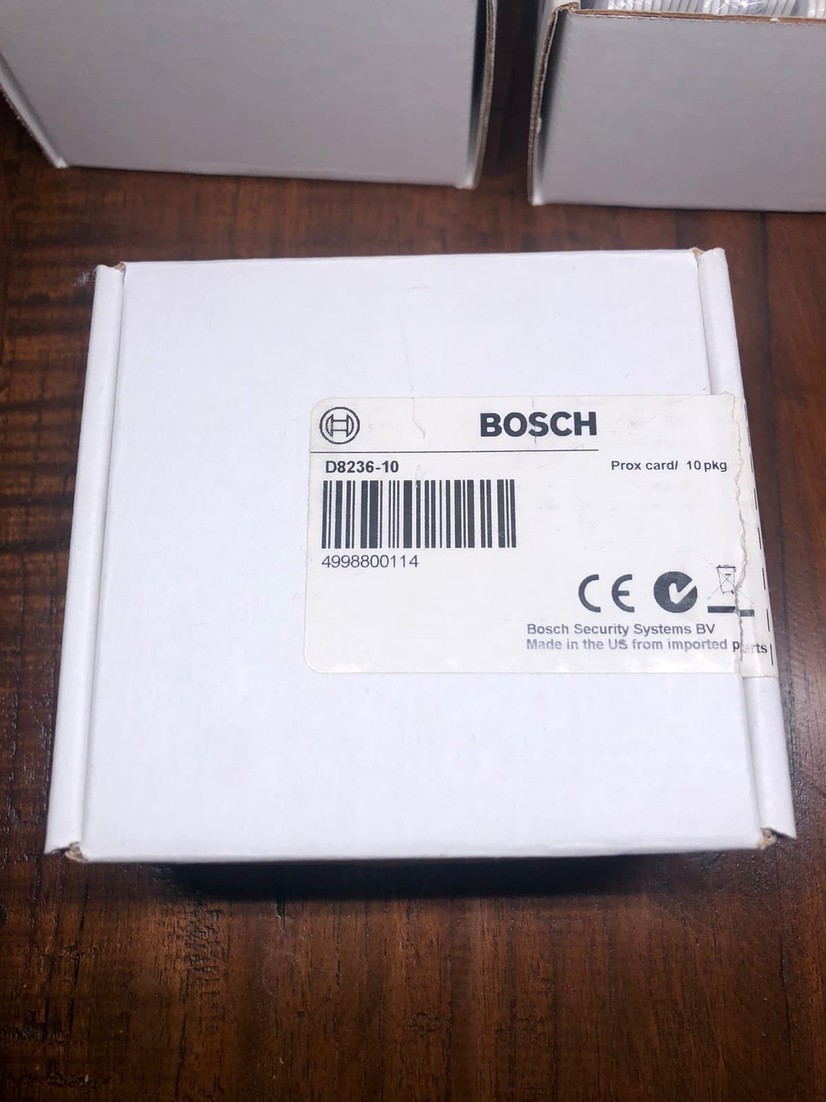 Bosch D8236-10 Proximity Card II Clamshell Wiegand 26 Bit Access Control Tokens 4