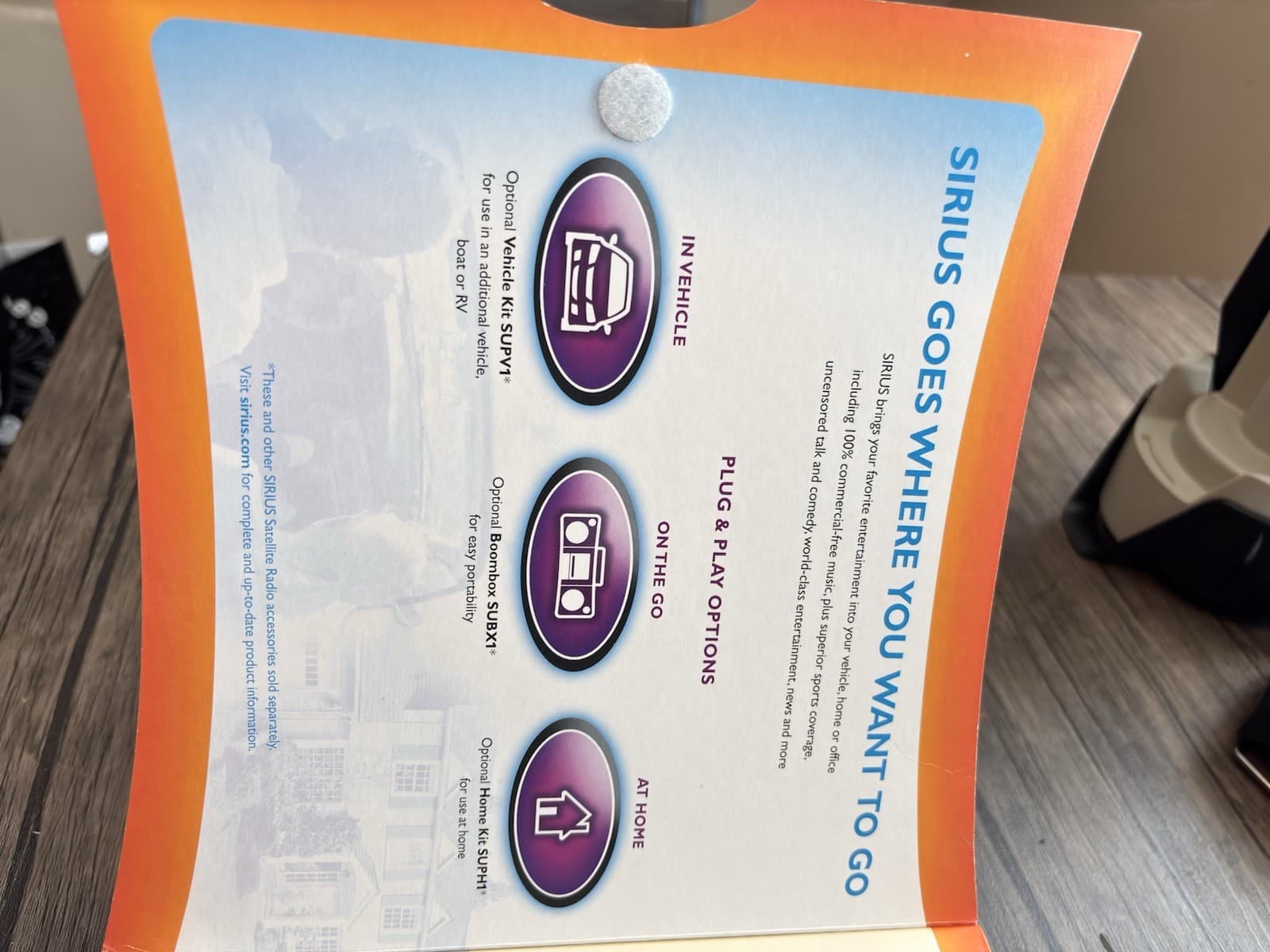 Sirius Sportster 4 SP4-TK1 For Sirius Car Satellite Radio Receiver New Open bx 4