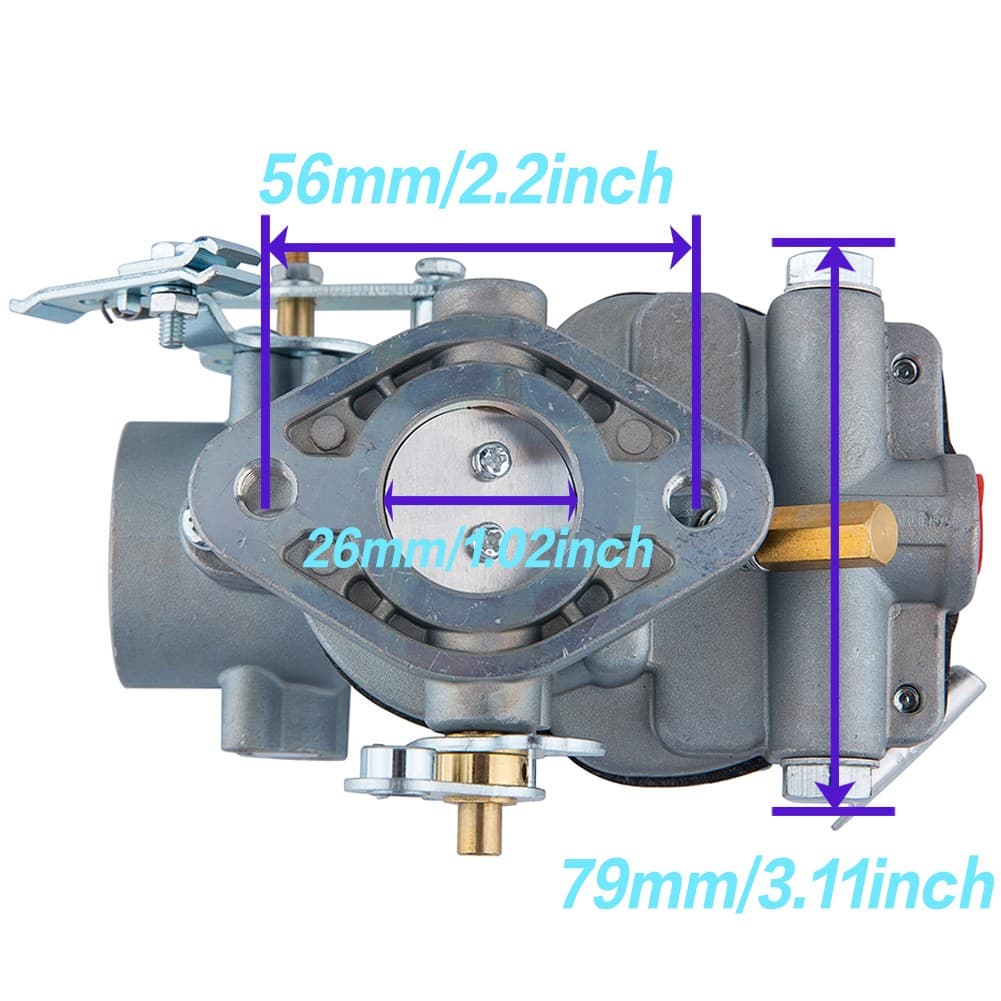 NEW Carburetor For Ford 1.6L, Clark, Bobcat, Skid Steer, Clark Zenith 6598372 2