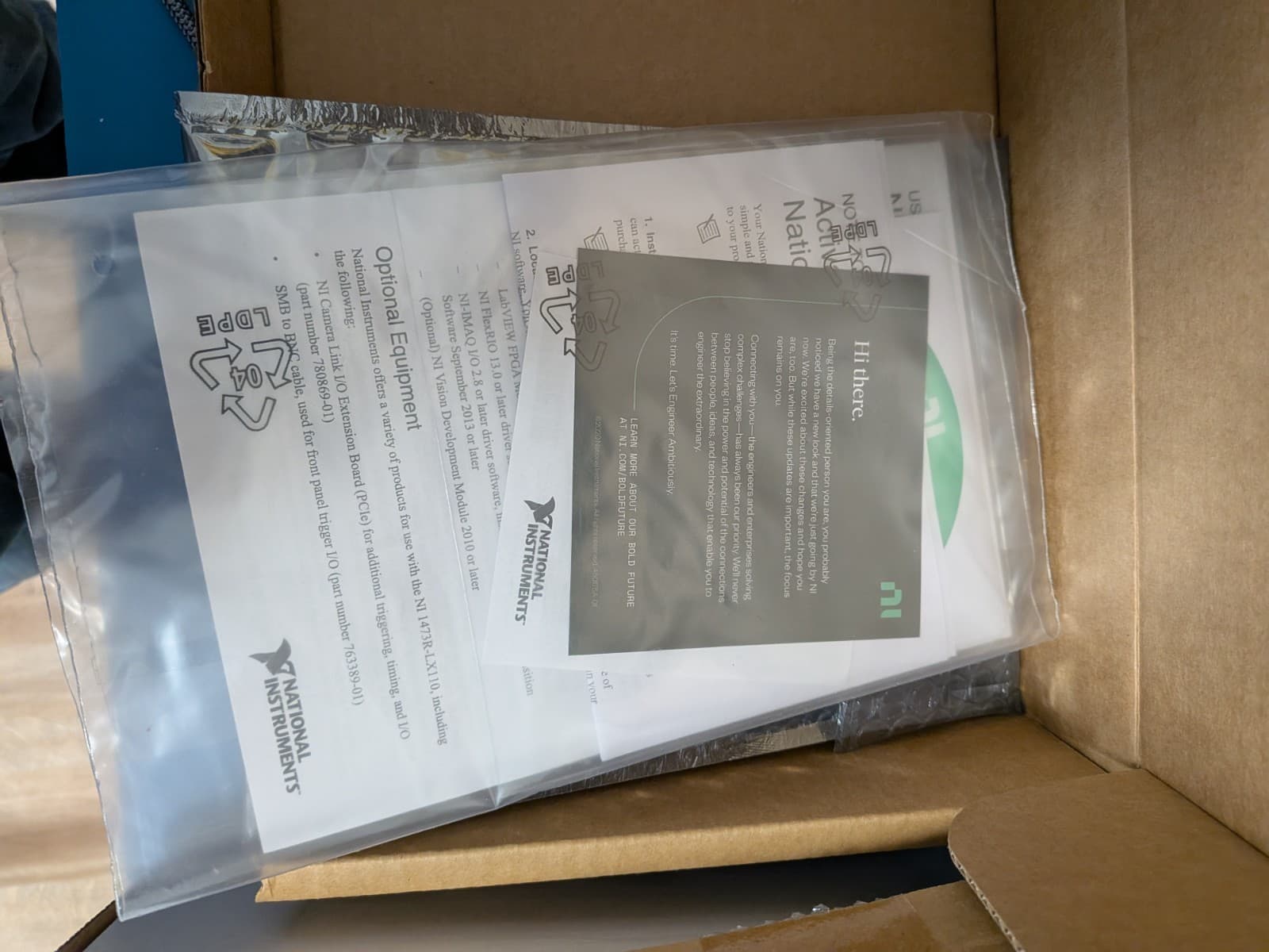 National Instruments NI PCIe-1473R Reconfigurable Camera Link Framegrabber, Good 6