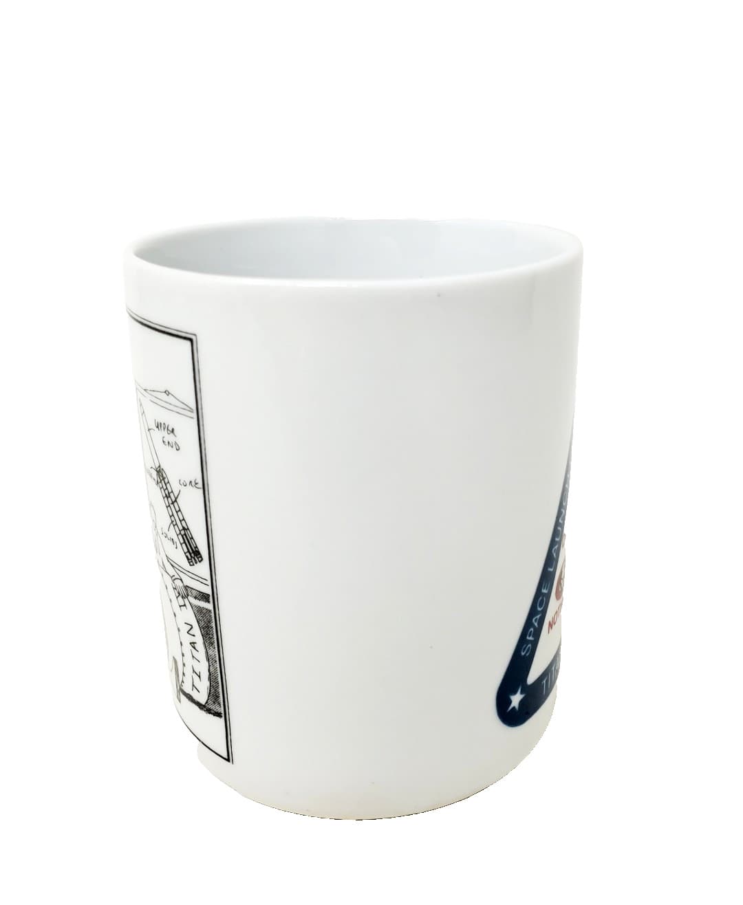 Titan IV Far Side Mug Vandenberg Space Launch Complex 1996 Titan Team USAF NASA 4